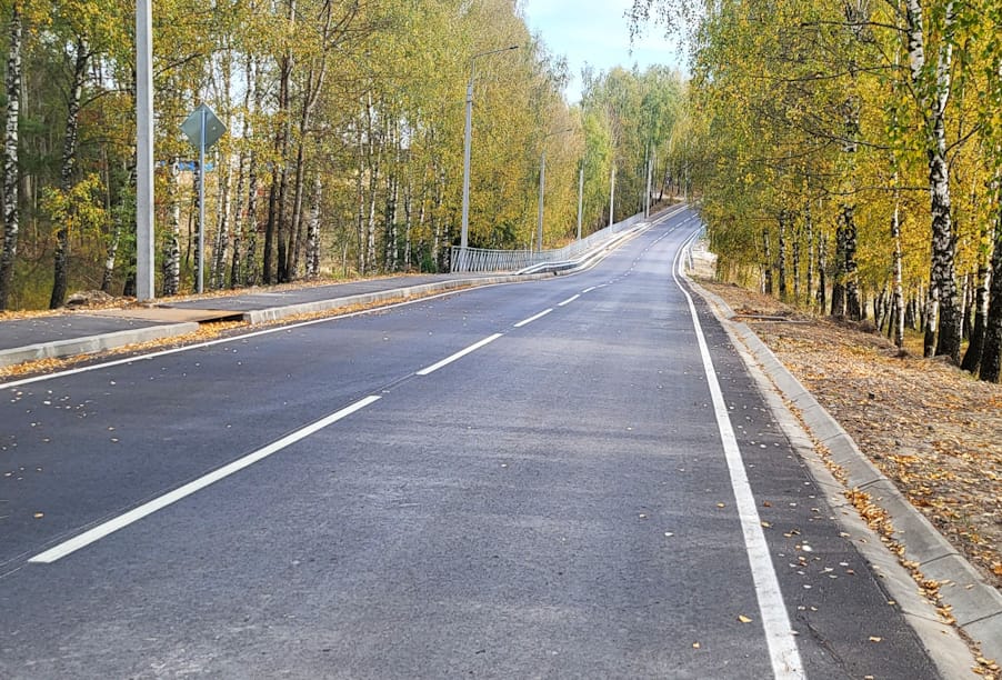 В Брянской области капитально отремонтирован участок дороги «Брянск-Новозыбков» – Кокино – Скуратово