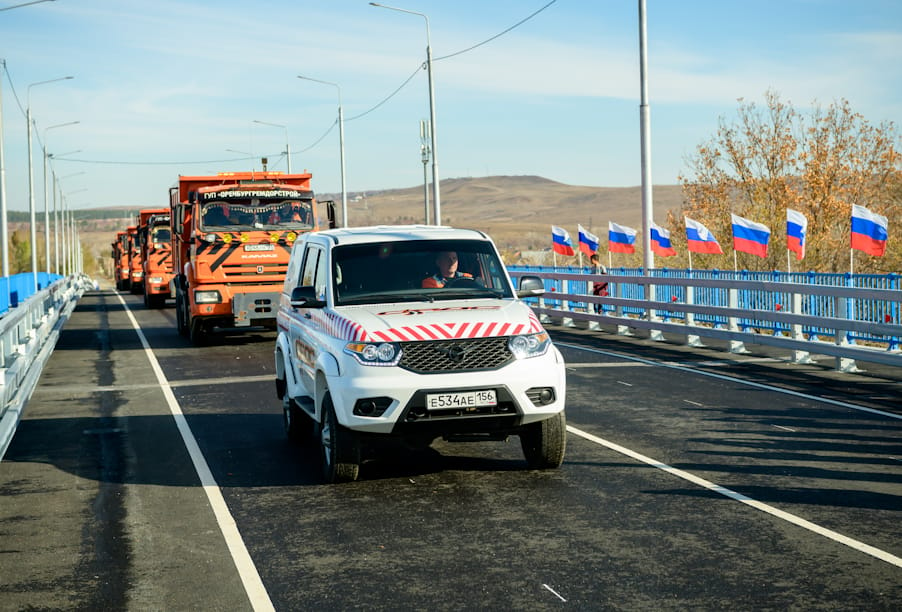 Оренбургская область: путепровод в Сорочинске введен в эксплуатацию после ремонта